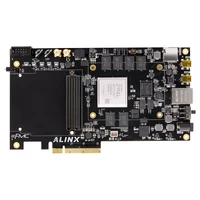 FPGA Development Board Xilx Zynq Development Board Arm 7100 FMC PCIe Black and Golden ALINX AX7450