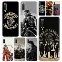 american tv sons of anarchy phone case cover for xiaomi redmi note 10s 9s 8t 11t 11 10 9 8 pro 7 9a 9t 9c 8a 7a 5 print coque