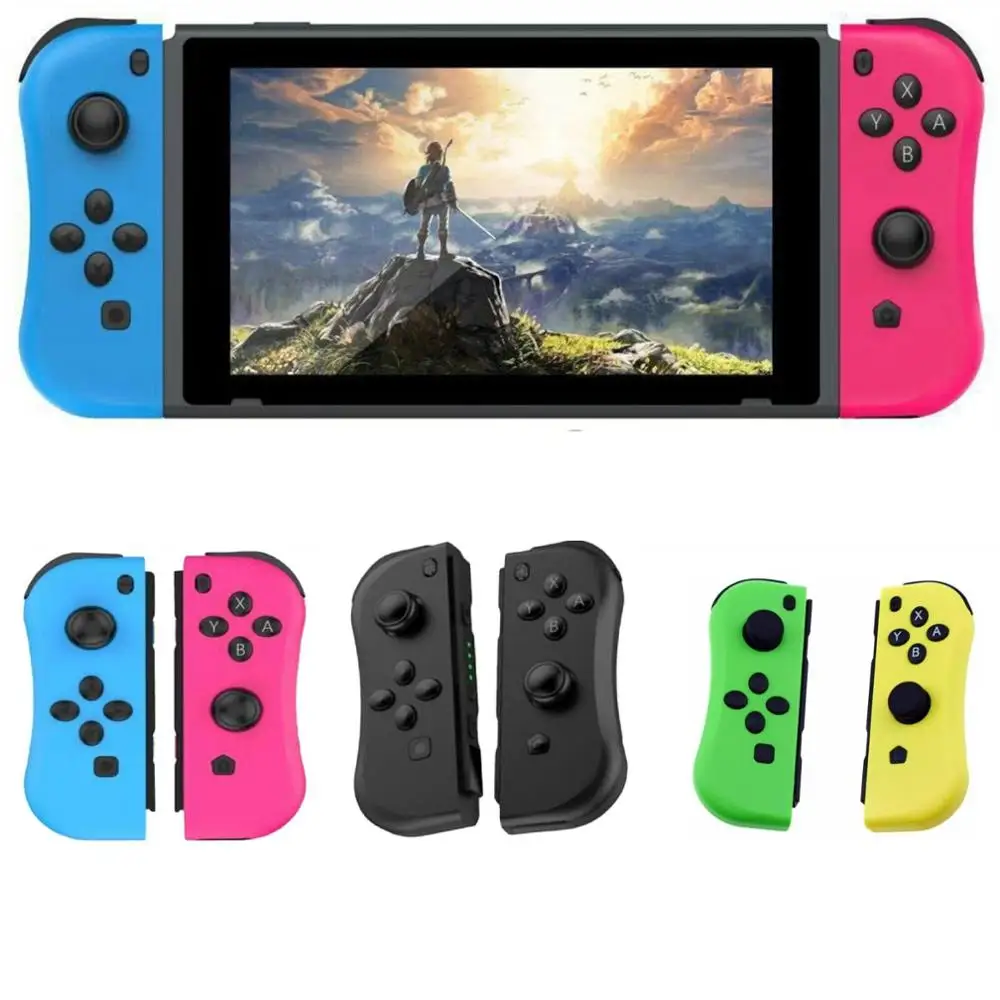 BEESCLOVER ДЛЯ NS Joy-Con(L/R), беспроводные игровые контроллеры Bluetooth, красный, синий, джойстик для геймпада, для пульта переключения rend r25