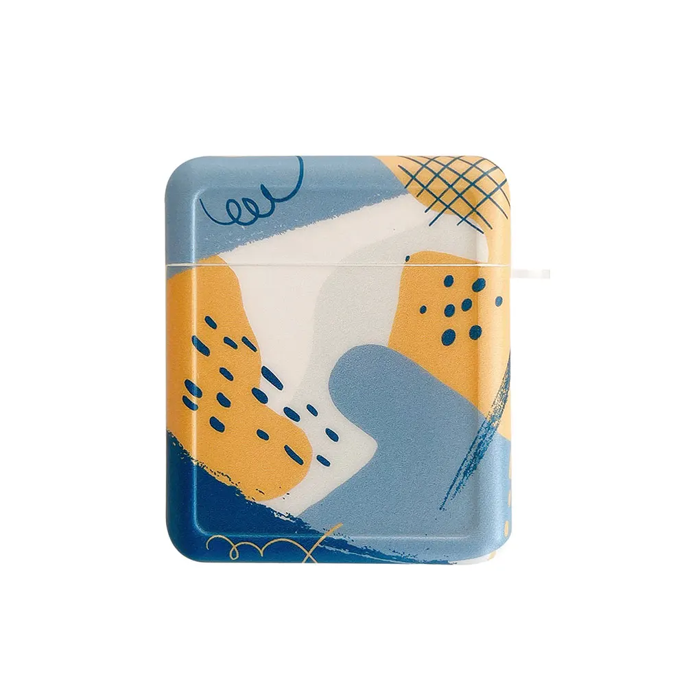 

Earphone Case For AirPods1 2 Pro Cases Simple style illustration pattern Headphone Charging Box Protective Cover for Air Pods