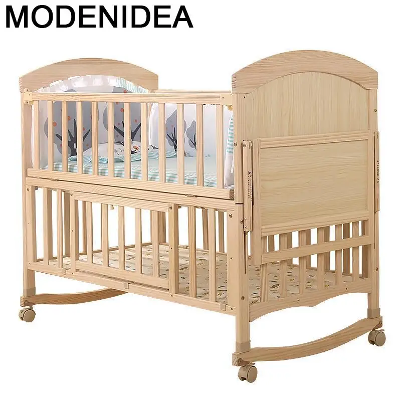 Детская деревянная кровать для девочек, детская мебель для малышей, детская кровать
