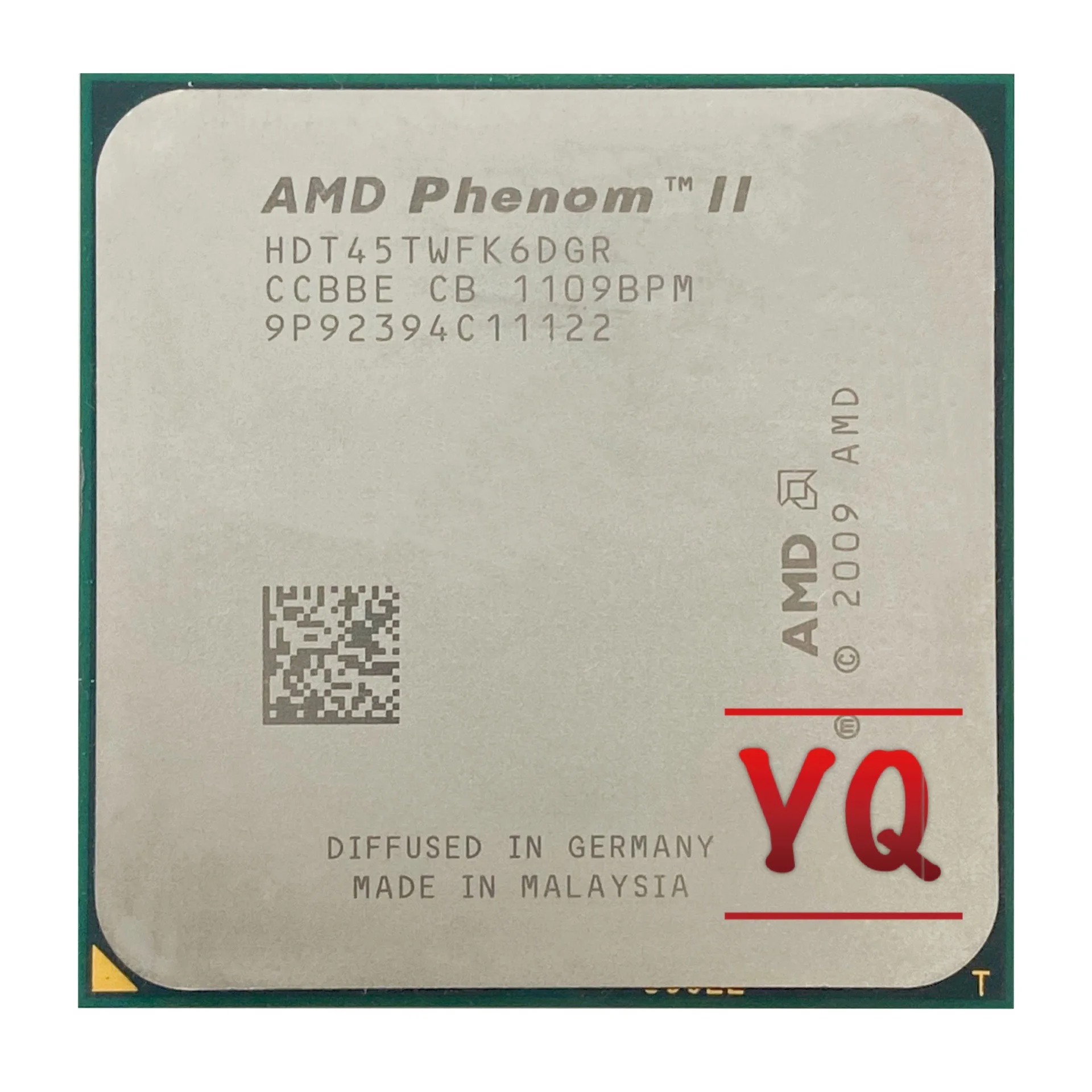 

6-ядерный процессор AMD Phenom II X6 1045T 1045 2,7 ГГц HDT45TWFK6DGR Socket AM3