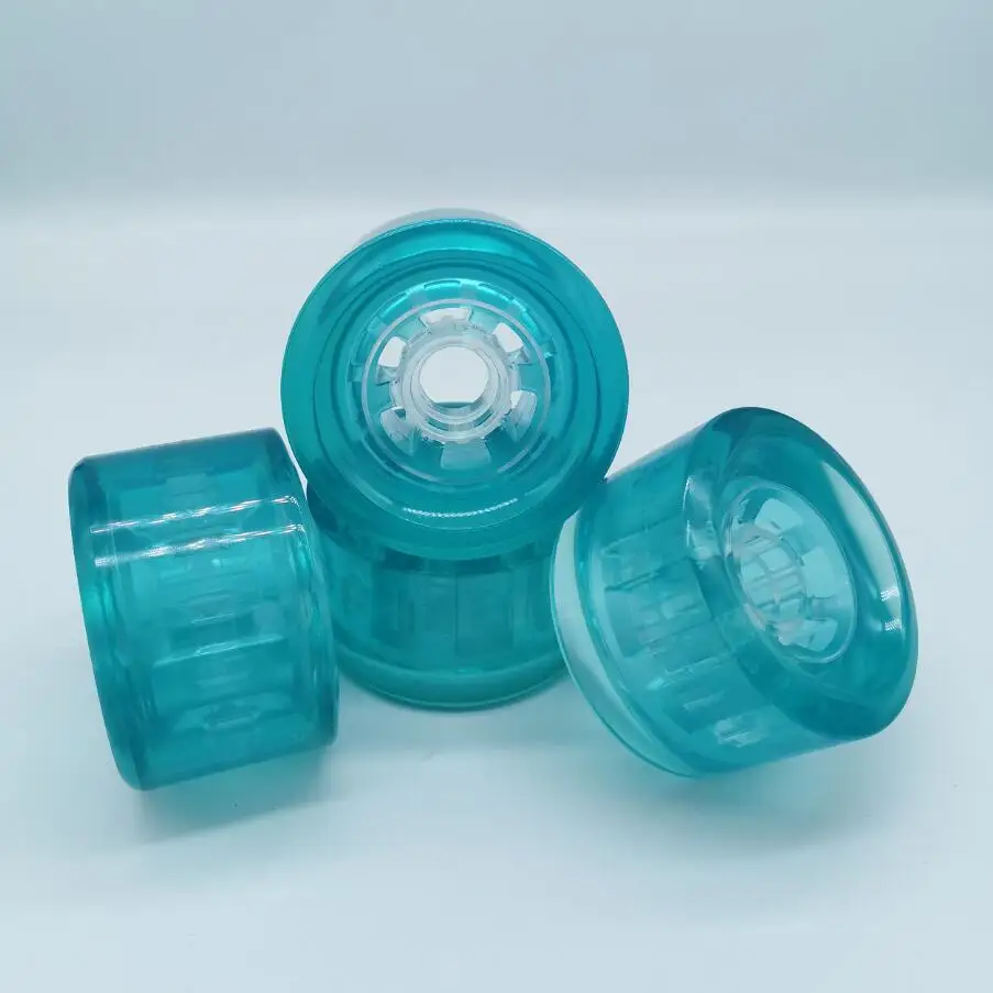 83*52 мм 78A 70% отскок Высокое качество колеса для Лонгборда скейтборда прозрачный