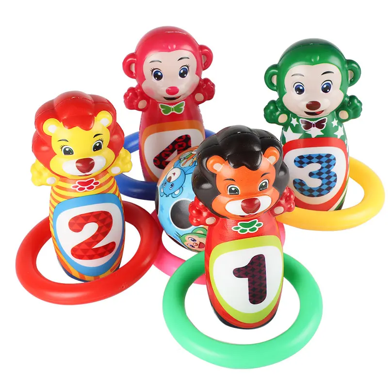 Детские Мультяшные куклы открытый шар для боулинга игрушки набор из ПУ хлопка