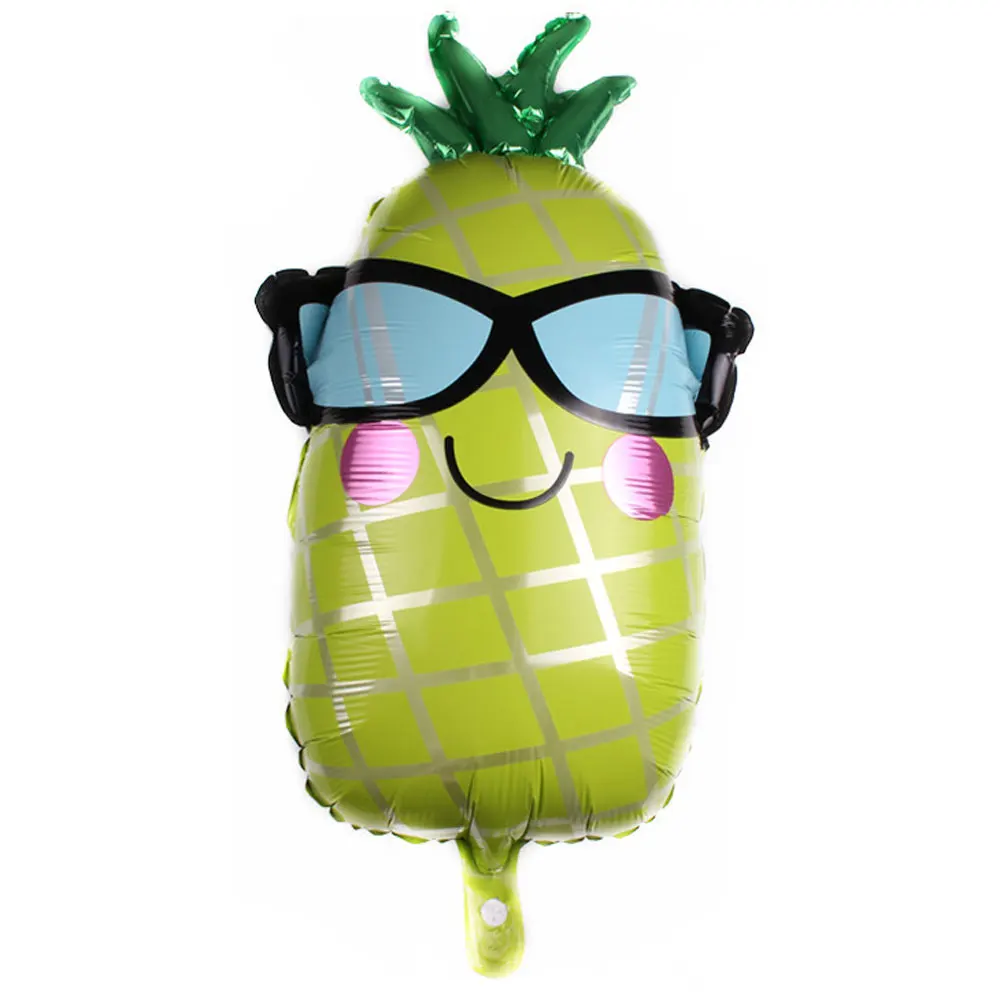 

Glasses Pineapple Watermelon Foil Balloons Happy Birthday Ballon Decorations Kids Toys Wedding Baby Shower Party Supplies