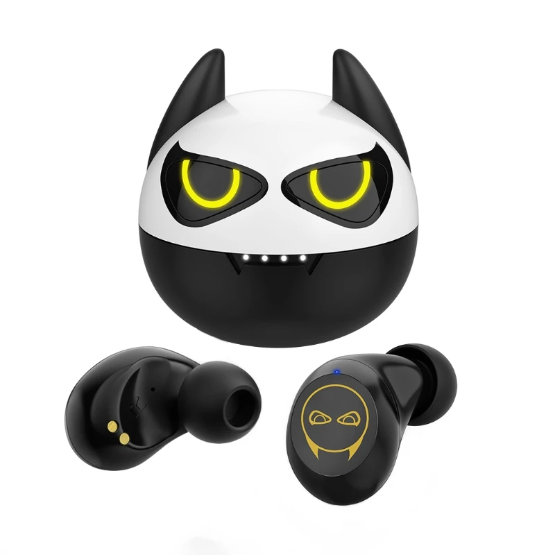 

Беспроводные Bluetooth-наушники с зарядным чехлом, игровой чип с сенсорным управлением и зарядным боксом емкостью 350 мАч, маленькие наборы