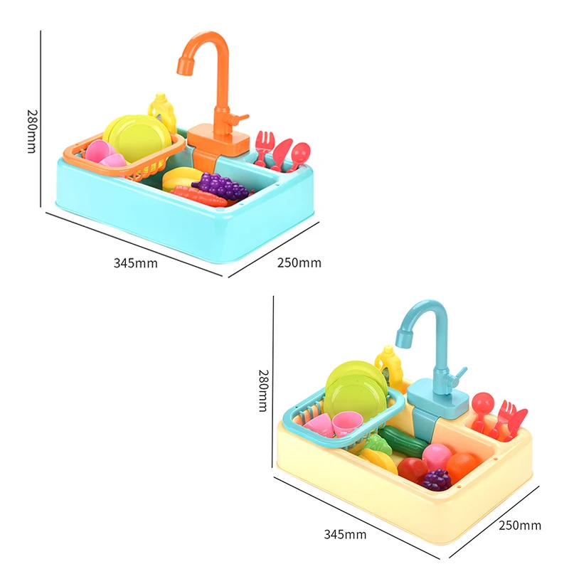 Имитация игрушки для мытья посуды муляж игровой домик мини кухня электрическая