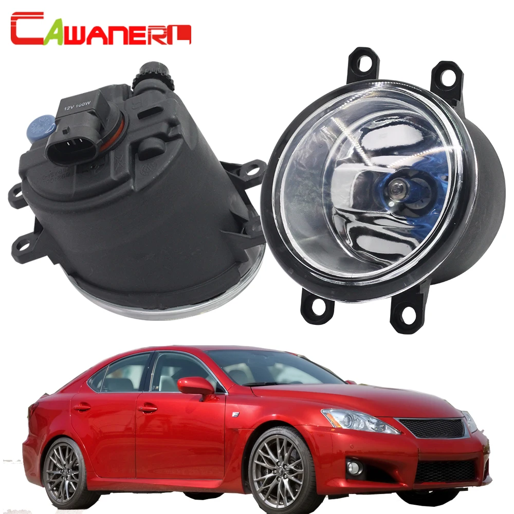 

Cawanerl 2 X 100W H11 Car Halogen Fog Light Daytime Running Lamp DRL 12V For 2008-2013 Lexus IS250 IS350 with F-Sport package