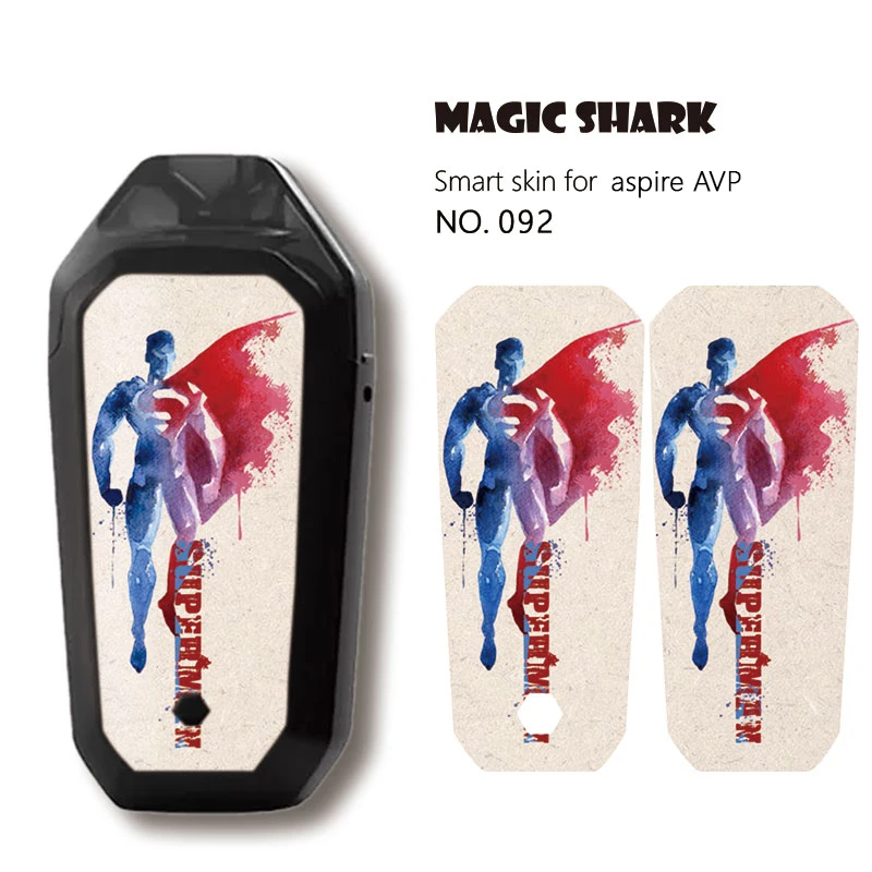 Magic Shark Marvel Мстители Супермен Железный человек Бэтмен Халк Человек паук крышка