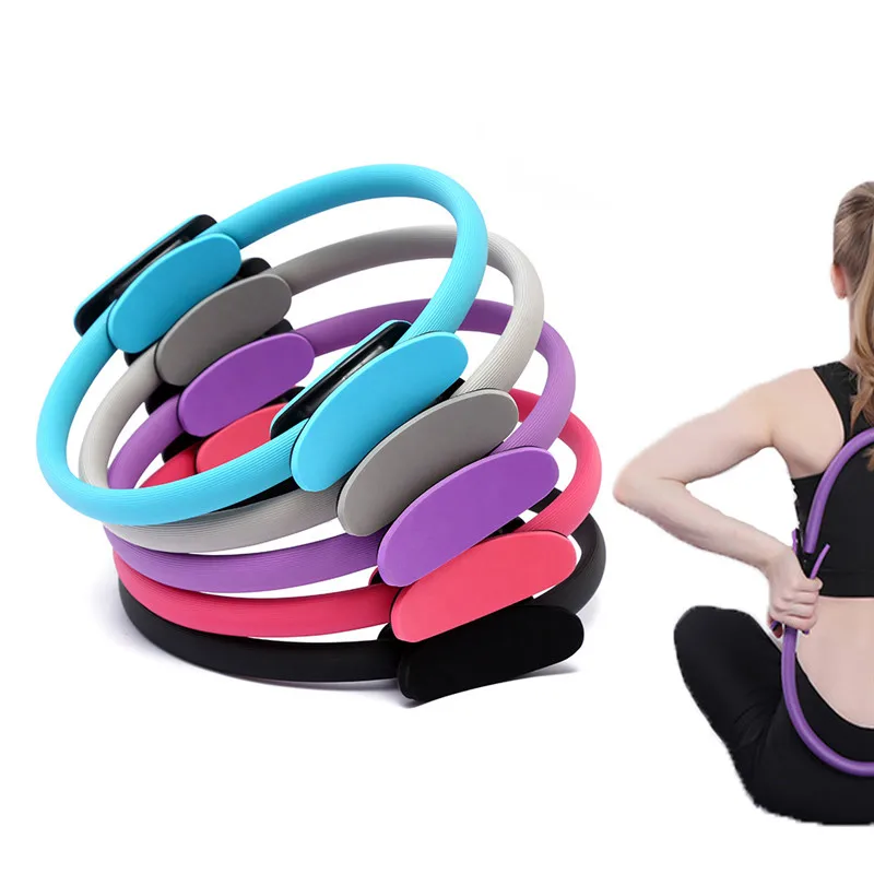 

Quality Yoga Pilates Ring Magic Wrap Slimming Body Building Training Heavy Duty PP+NBR Material Yoga Circle