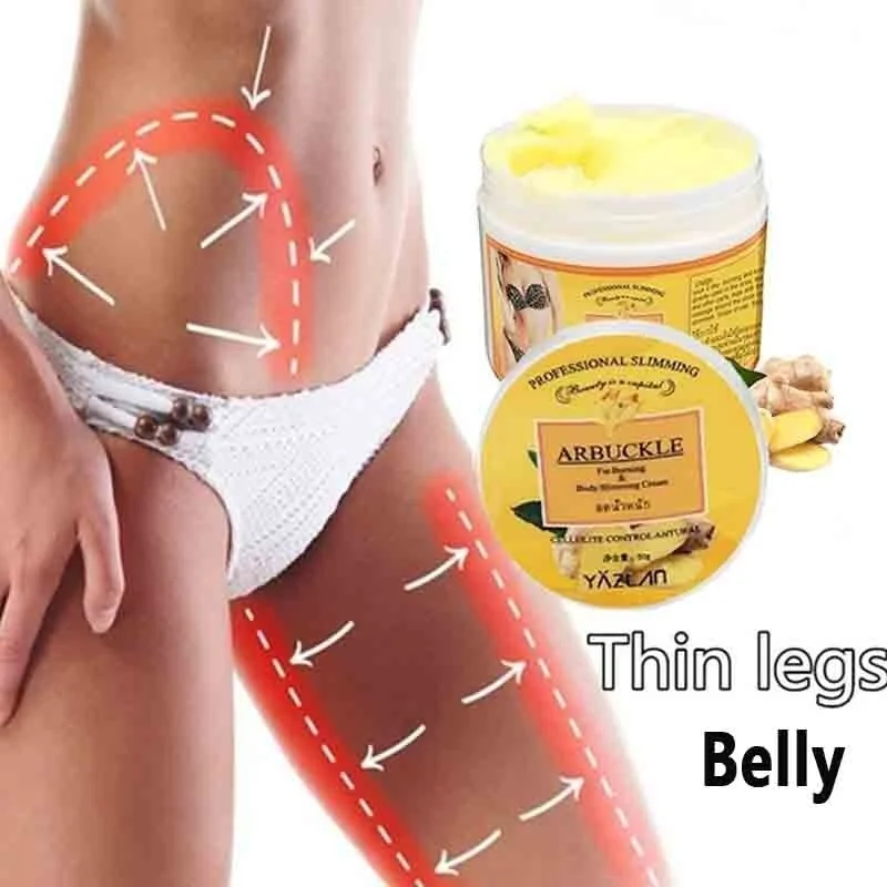 

30g/pcs Ginger Slimming Massage Cream Fat Burning Cellulite Removal Fat Weight Loss Full Body Slimming Cream Belly Fat Burning