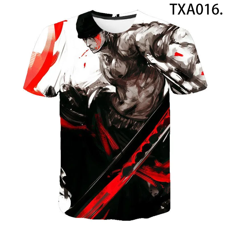 

Anime One Piece 3D Print T-shirt Men Women Summer New Luffy Printed T Shirts Fashion Short Sleeve Tops Unisex Cool Tops