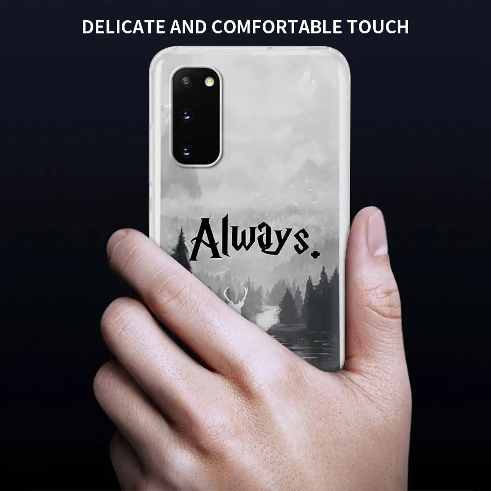 

Harries Fashion Potter Phone Case For Samsung Galaxy S20 FE S9 S10 Plus S21 Ultra S8 S7 Edge Luxury Silicone Matte Cover