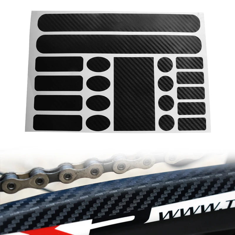

Bicycle Protective Sticker Scratch Resistant Mountain Bike Frame Front Fork Protective Film Chain Frame Safety Tape Protector