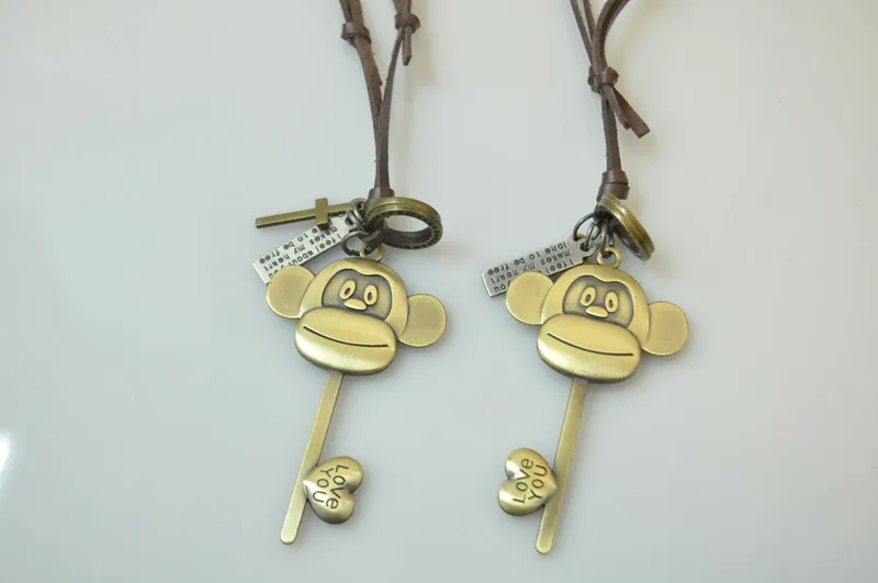 Детские ожерелья для девочек мальчиков женщин детские украшения сердце животные