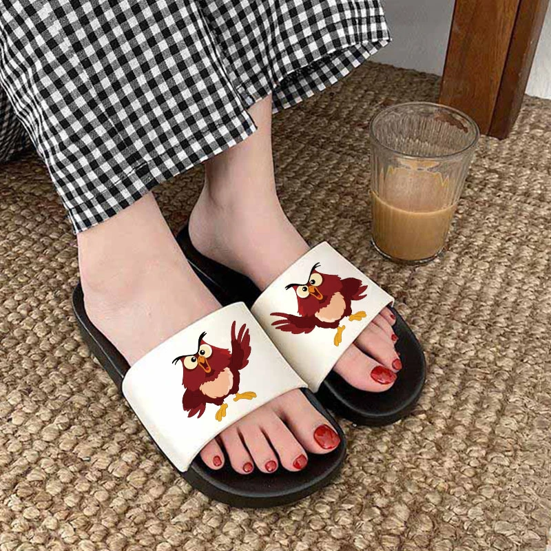 

Comfort Flip Flops 90'S Girls Sandals Owl Cute Cartoon Summer women slippers Casual Female Slipper Slide Sandals mujer