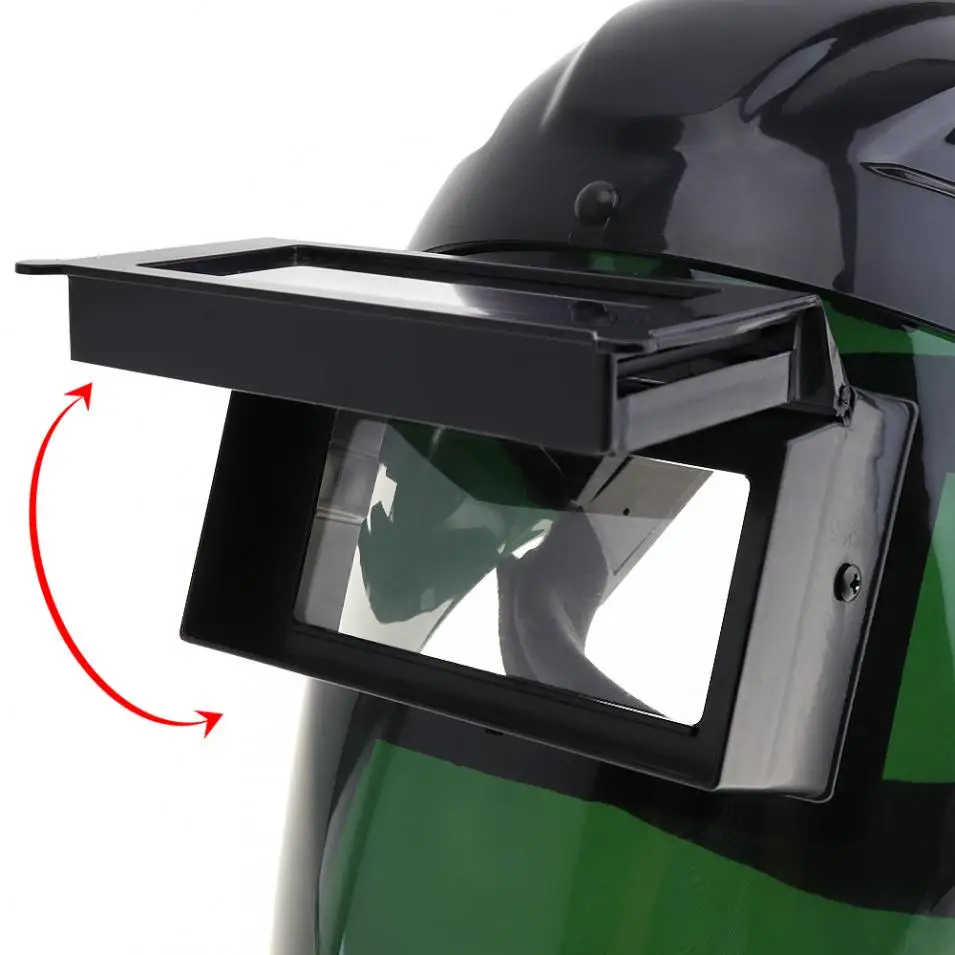 Solar Automatic Variable Light Welding Mask with Power Auto Darkening Filter Lens Hood and Charge Function | Инструменты