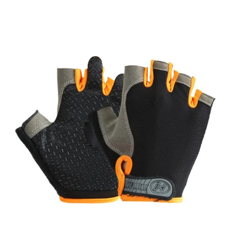

Anti Slip Shock Breathable Half Finger Gloves Men Women Half Finger Gloves Breathable Cycling Gloves Bicycle Gloves Bike Gloves