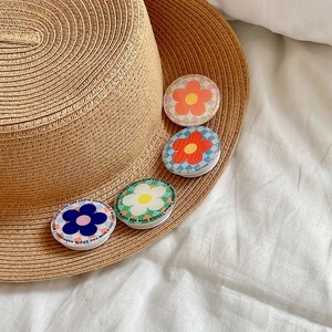 universal mobile phone bracket 3d cute flowers phone expanding stand finger holder for phone stand accessories for mobile phones free global shipping