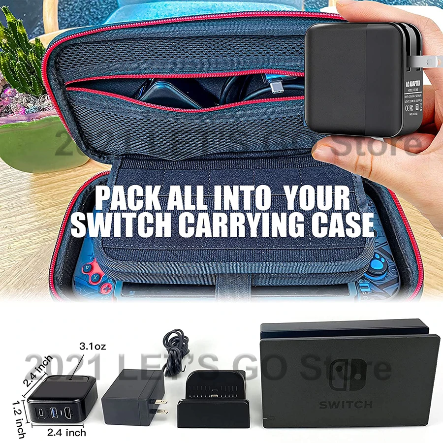 3 в 1 док-станция для зарядки Nintendo USB Type-C |