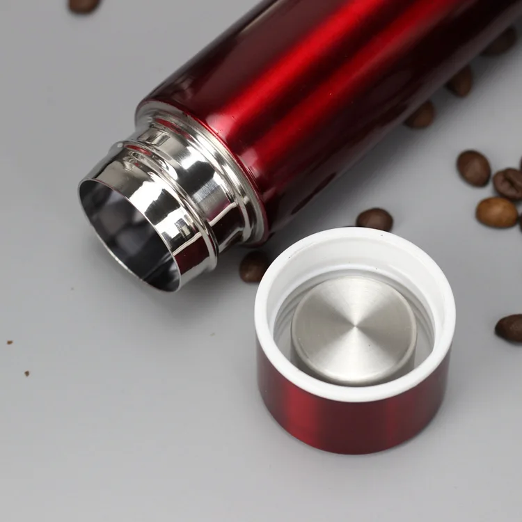 

New stainless steel double-layer vacuum flask 280ml vacuum flask coffee cup coffee tea milk travel mug vacuum flask gift cup