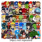 Стикеры с героями мультфильмов Marvel Captain America, стикеры классные мстители, водостойкие Стикеры для багажа, скейтборда, гитары, ноутбука, стикеры, 1054 шт.