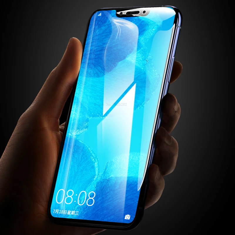 Ударопрочное 9H полное покрытие Защитное стекло для Huawei Honor 8X Max 8C закаленное