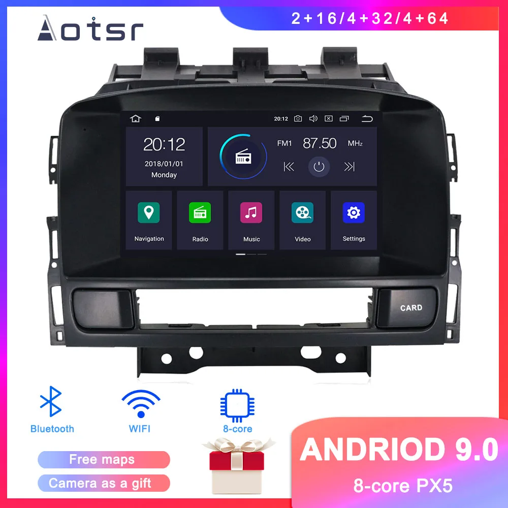 

DSP Android 9.1 Car GPS Navigation Car DVD Player For Opel Astra J 2010+ Auto Stereo Radio Multimedia Player Head Unit Recorder