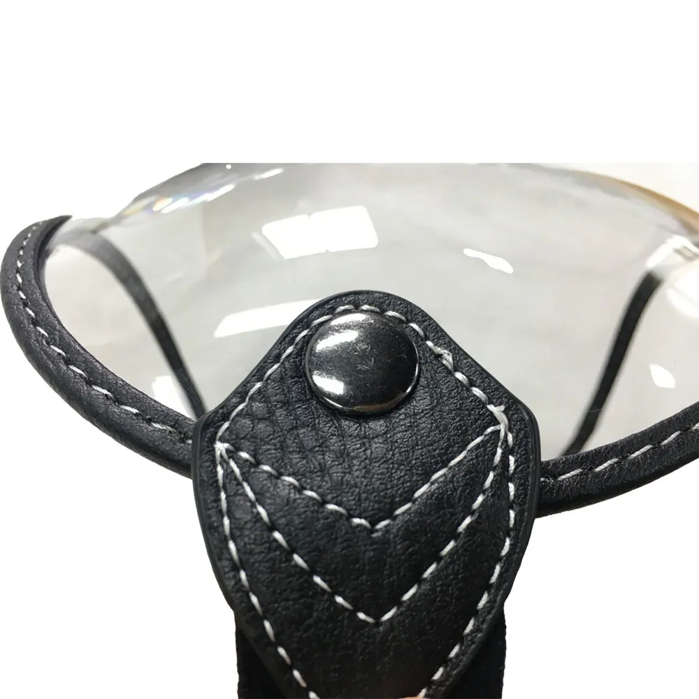 Винтажные мотоциклетные солнцезащитные очки с открытым лицом в стиле ретро |