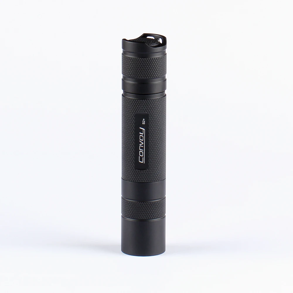 Ультрафиолетовый светодиодный фонарик Convoy S2 + черный 18650 нм со