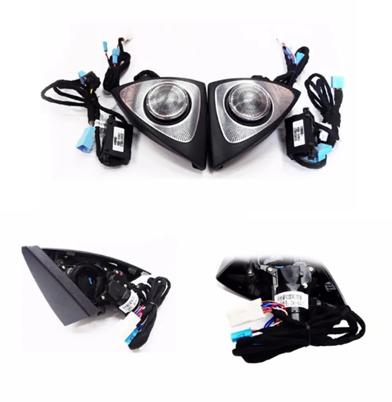 3D Rotating Treble LED Light Atmosphere Lamp Modification Fit For Mercedes-Benz C-Class w205 c180 GLC E-S-Class