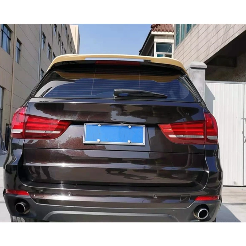 

For BMW X5 F15 2014-2018 high quality ABS Plastic Unpainted Color Rear Spoiler Wing Trunk Lid Cover Car Styling