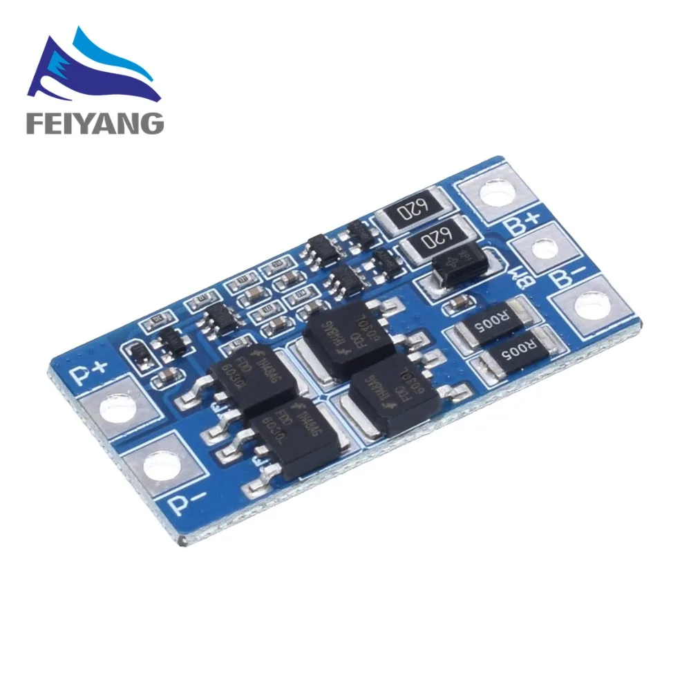 1 шт. плата защиты литиевой батареи SAMIORE ROBOT 2S 10 А 7 4 В 18650 в 8 сбалансированная