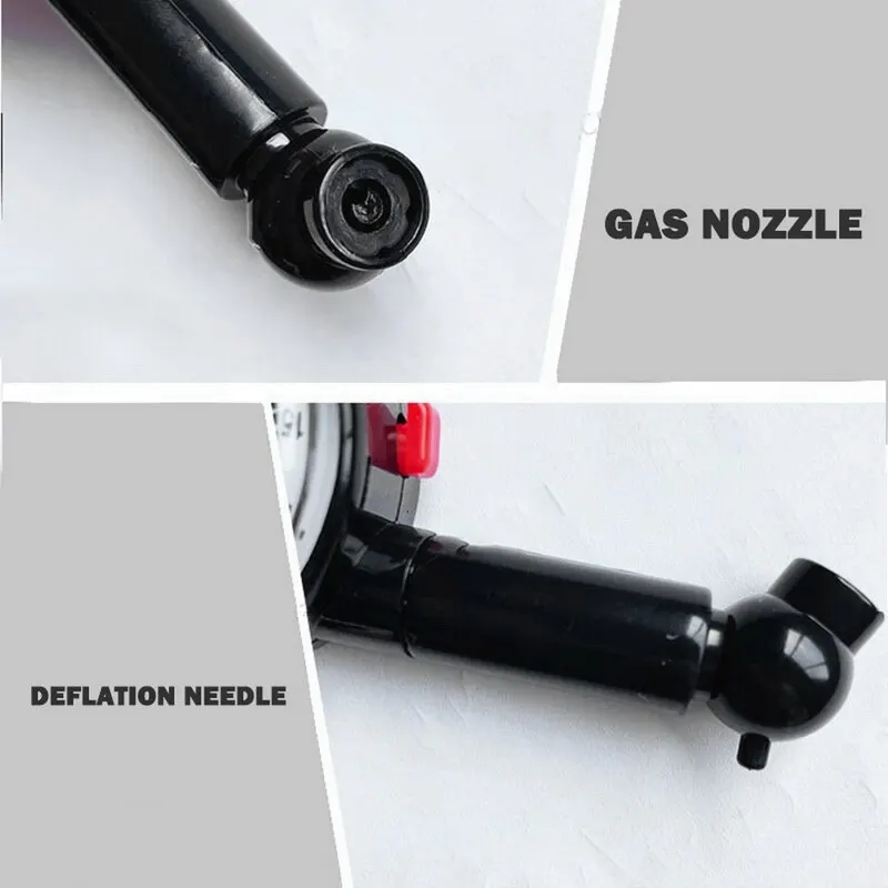 Multifunctional High-precision Automobile Tire Pressure Gauge Stainless Steel Plastic Box for Vehicles | Инструменты