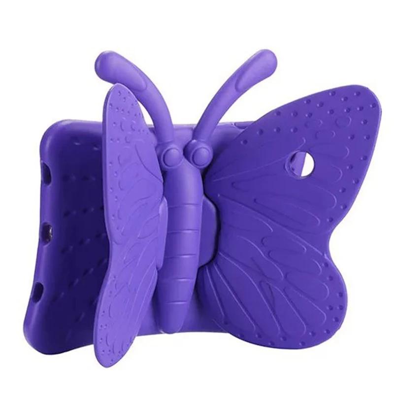 

Butterfly Case for IPad 5 6 7 8 9 2017 Case Kids 9.7" Shockproof EVA Children Stand Tablet Cover for Apple Air1 Air 2 Fundas