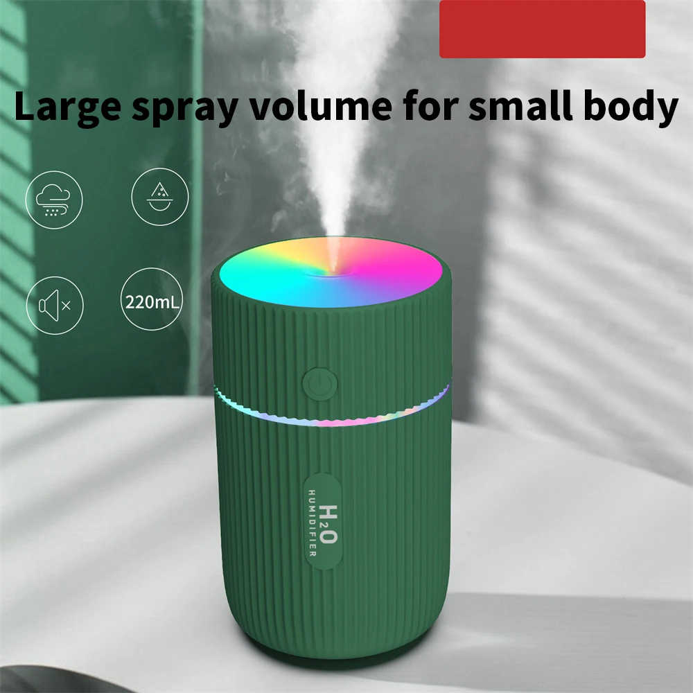 

Marquee Colorful Mini Humidifier Large Atomization Office Car Atomizer Water Replenishing Air Humidifier