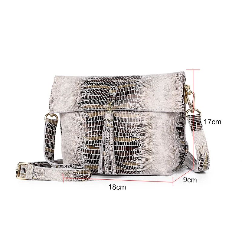 Модные новые кожаные сумки женские маленькие с текстурой змеиной кожи роскошная