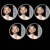 souvenir gifts 999 9 silver plated marilyn monroe challenge coin coins collectibles home decoration accessories american style