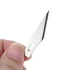 11 # Blades, 300 шт.,  для инструмента X-Act Exacto, режущий инструмент, хобби, металлический Мульти-инструмент, серебристый стиль