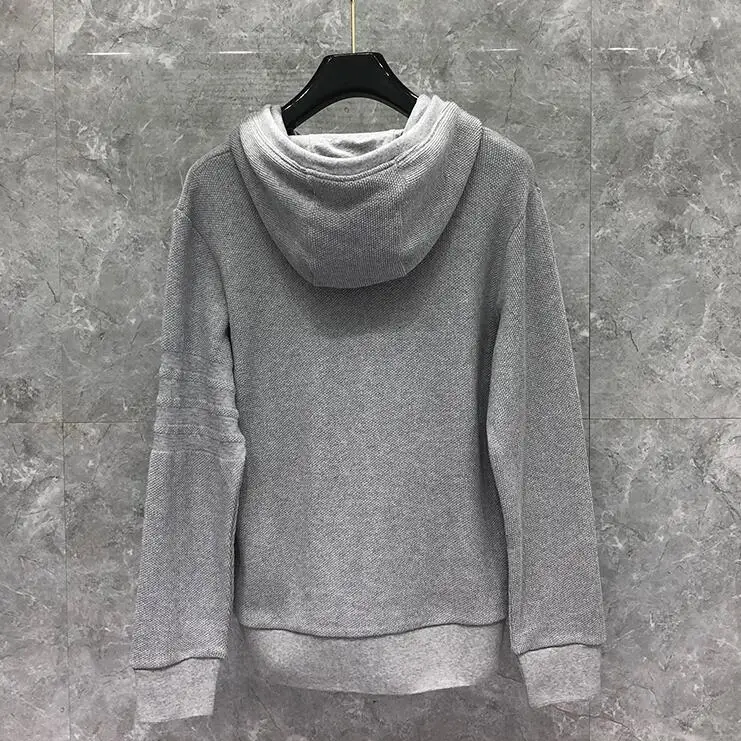 Модная брендовая весенняя одежда с капюшоном TB THOM свободная хлопковая куртка для