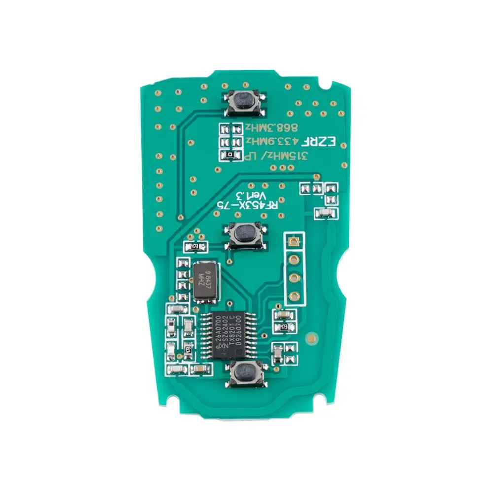 433Mhz 3 Buttons Remote Auto Car Key Fob with PCF7945 Chip KR55WK49127 Fit for BMW 5 Series X1 X6 Z4 E60 E70 E71 E91 E92 CAS3 | Автомобили