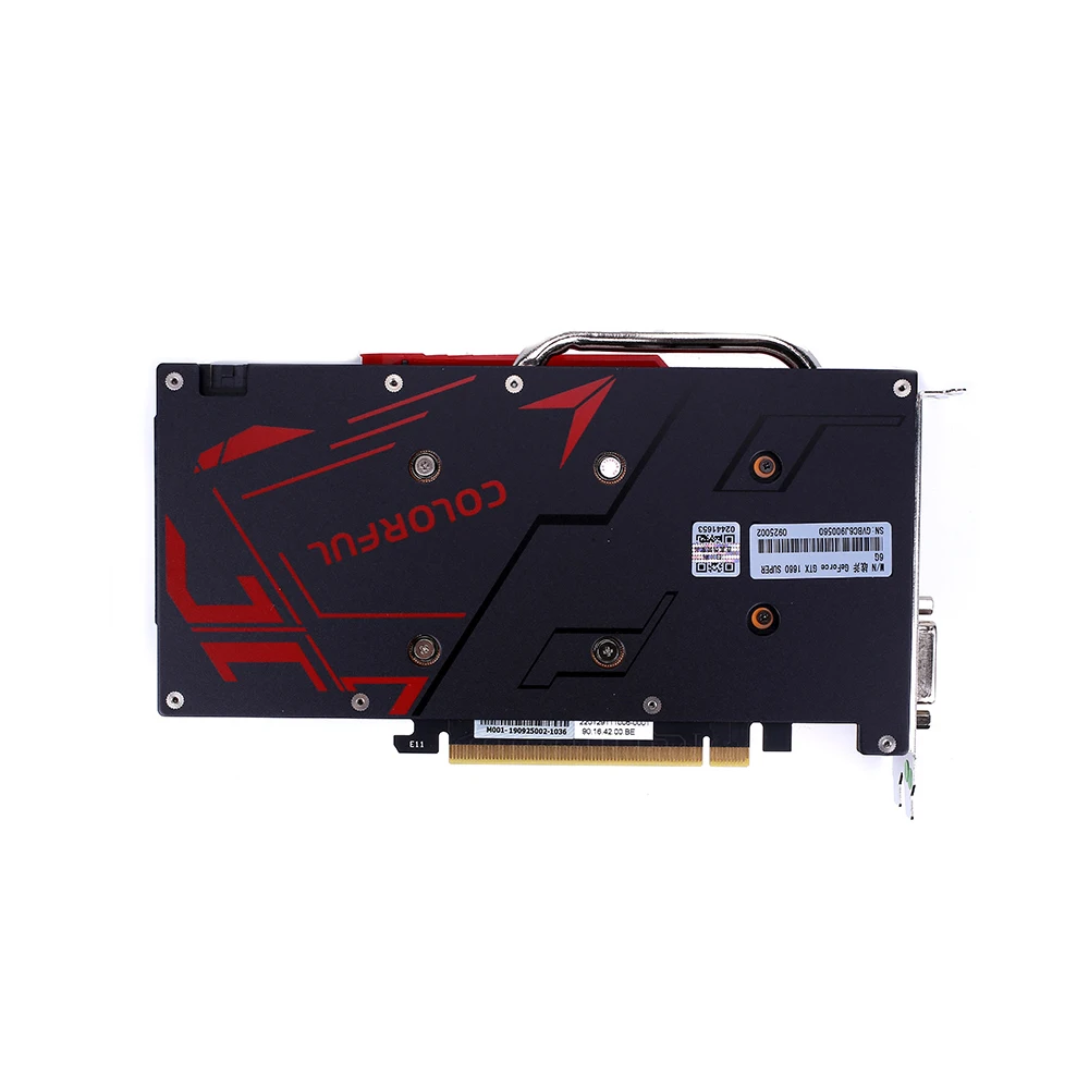Цветная видеокарта GeForce GTX 1660 супер NB 6G графическая карта, видеокарта 1785 МГц GDDR6 6 ГБ B192Bit рассеивания тепла игровая GPU