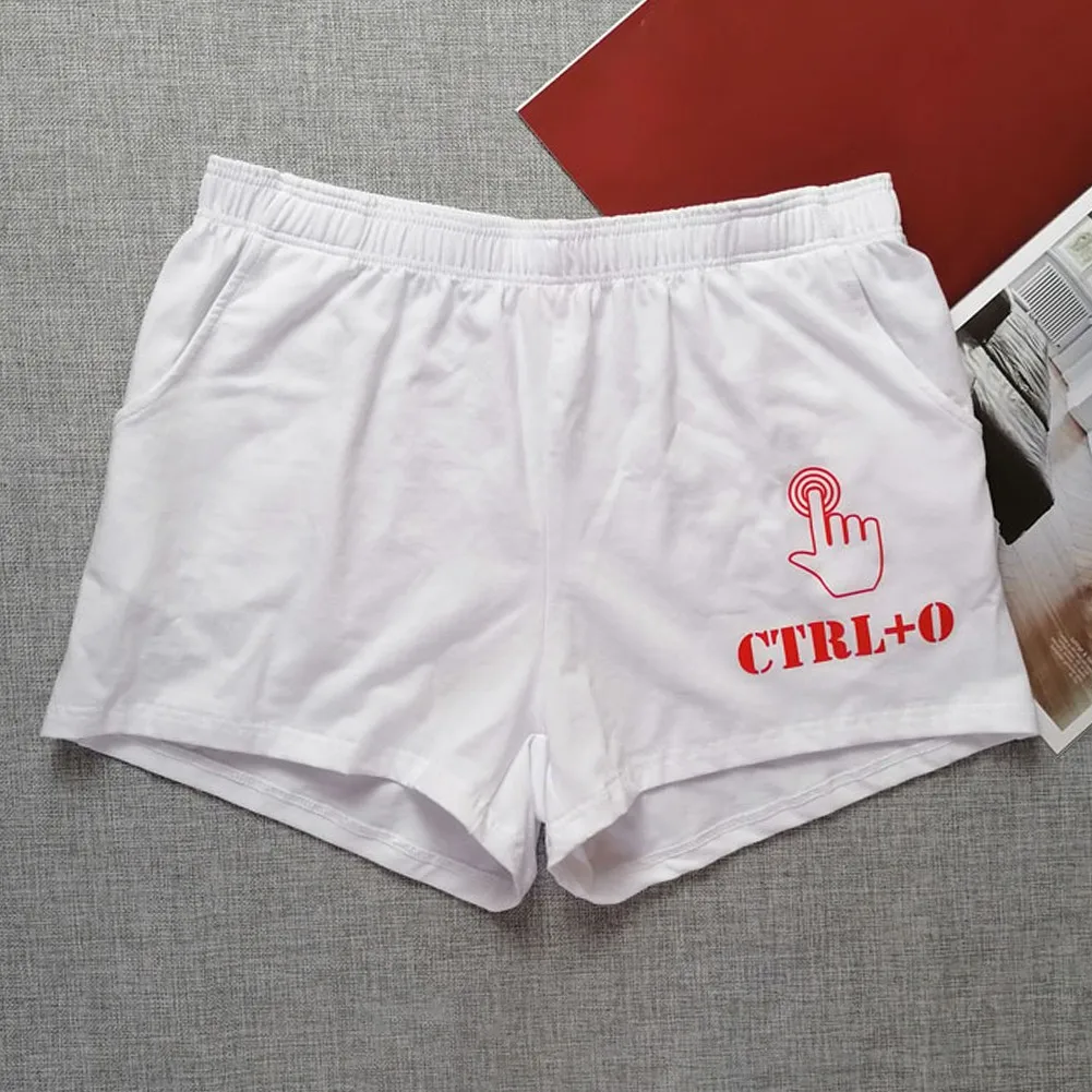 

Cotton Men Low Rise Tracksuit Home Pants Casual Shorts Boxer Sport Underwear Homewear Pajama Nightwear Homme