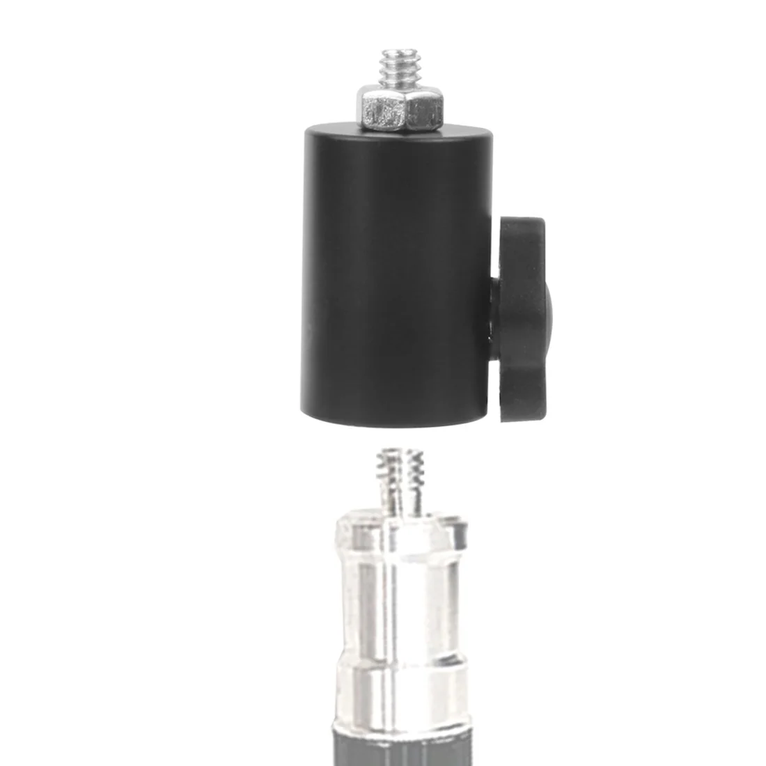 Штатив светильник плоской головкой и переходником на 1/4 3/8 Винтовой Адаптер для