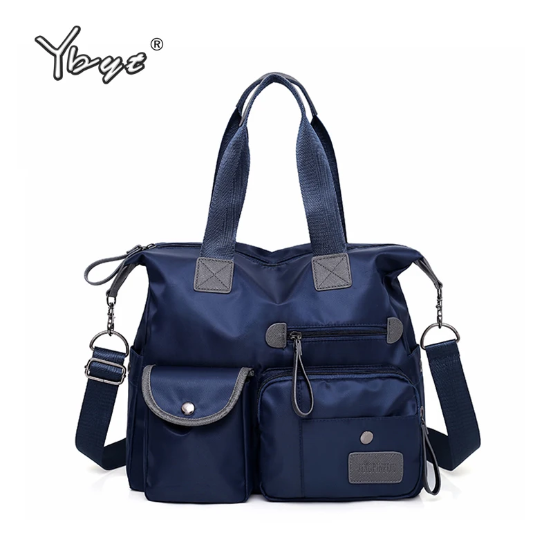 

YBYT new fashion women Canvas tote bag Waterproof luxury handbags woman famous brand shoulder bag casual travel crossbody bag