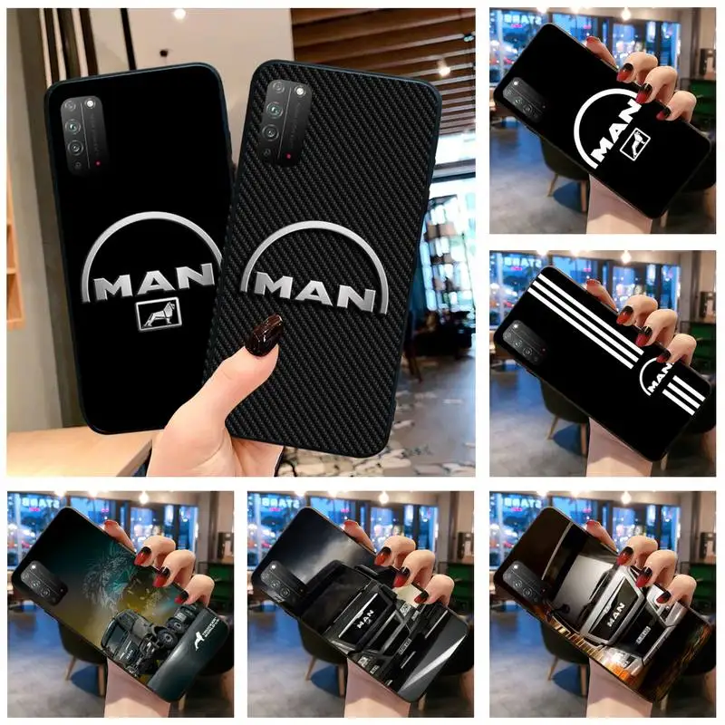 Чехол для телефона с логотипом Man Trucks Huawei Honor 30 20 10 9 8 8x 8c v30 Lite view 7A pro | Мобильные