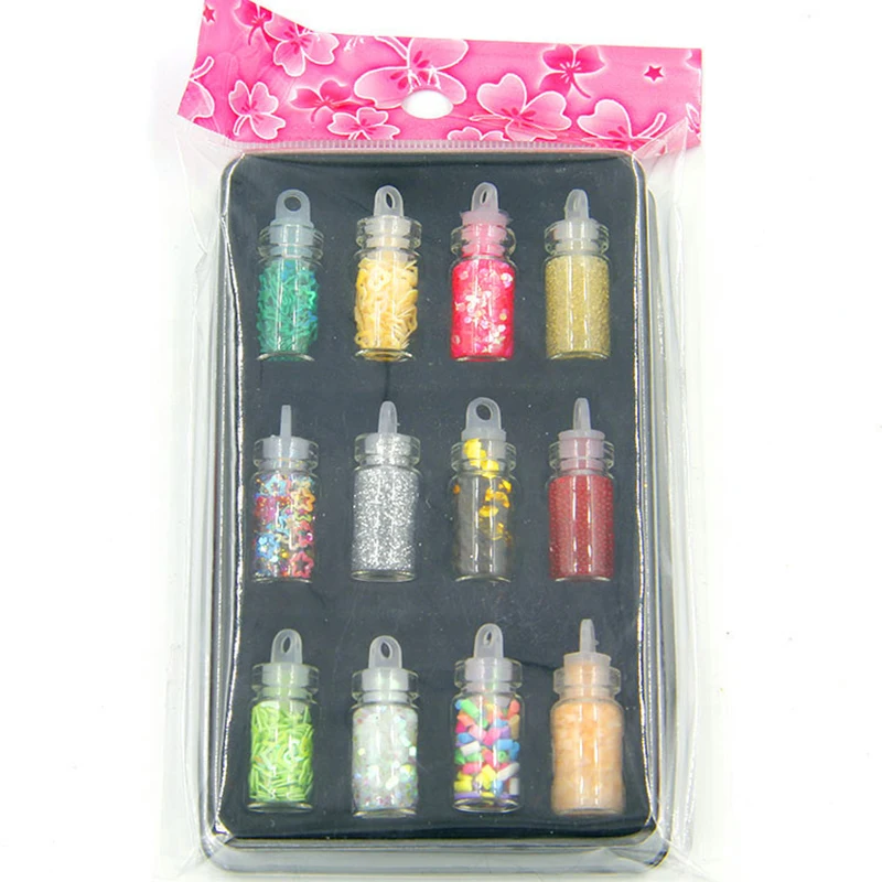 48 шт. блестки/глиттер наполнитель пушистая слизь игрушки для детей подвески