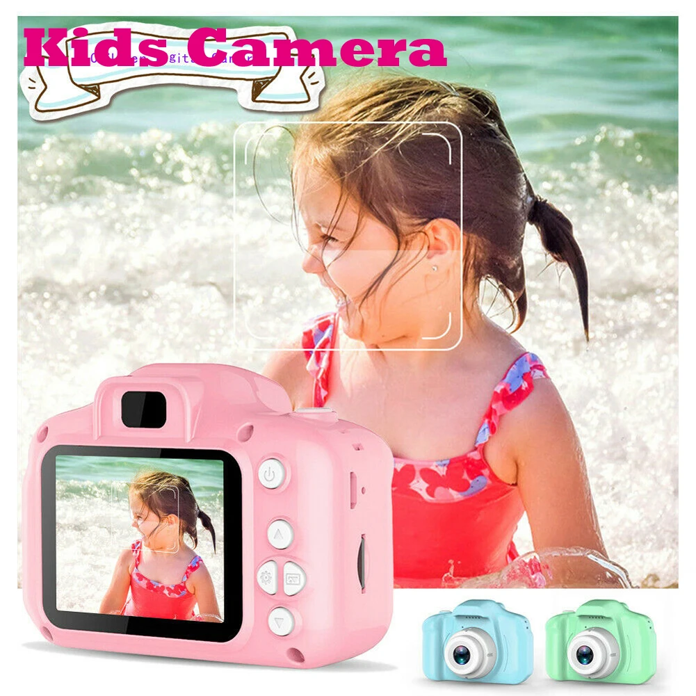 13MP 2 дюймов HD ЖК-дисплей Kinder цифровой видеокамерой 4X записывающая видеокамера с масштабированием свободного кроя в подарок