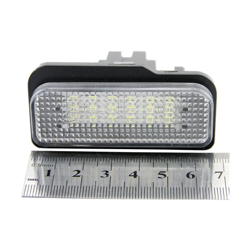 

For Mercedes Benz W203 W211 W219 R171 License Plate Light Lamp Durable