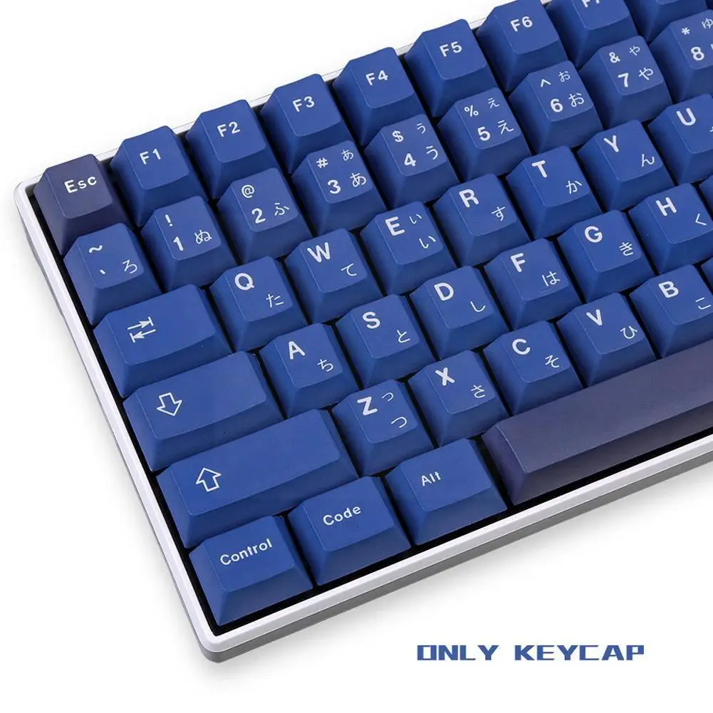 

129 клавиш Pbt Keycap Profile Dye-sub Japanese минималистичные персонализированные клавиши Gmk Striker для механической клавиатуры T3u0